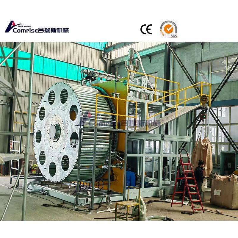 வெற்று சுவர் சுழல் முறுக்கு குழாய் உற்பத்தி வரி