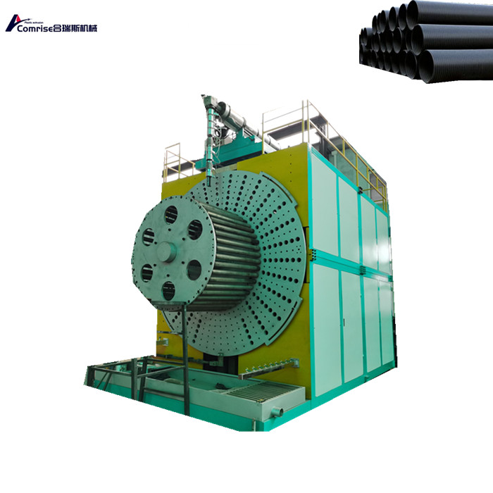 HDPE பெரிய-விட்டம் கொண்ட ஹோலவுனஸ் சுவர் முறுக்கு குழாய் இயந்திரம்
